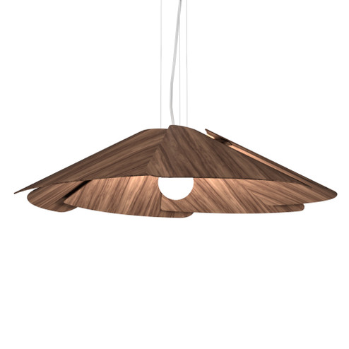 Fuchsia One Light Pendant in American Walnut (486|1365.18)