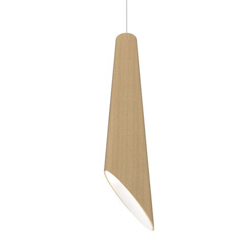 Conical One Light Pendant in Maple (486|1277.34)