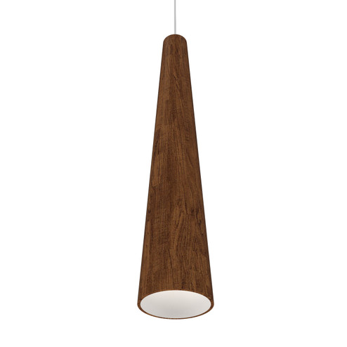 Conical One Light Pendant in Imbuia (486|1276.06)