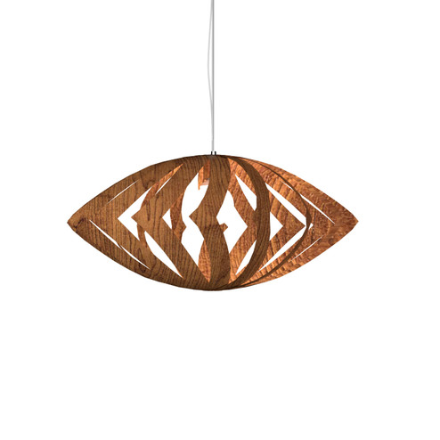 Clean One Light Pendant in Imbuia (486|1244.06)