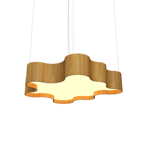 Organic LED Pendant in Louro Freijo (486|1200LED.09)