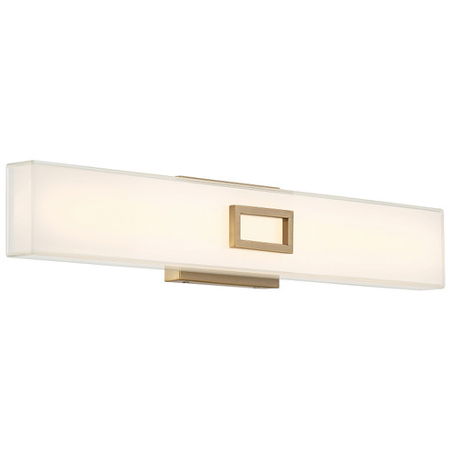 Restore LED Vanity in Antique Brushed Brass (18|62612LEDD-ABB/OPL)