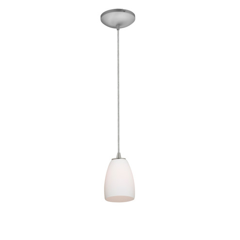 Sherry LED Pendant in Brushed Steel (18|28069-3C-BS/OPL)