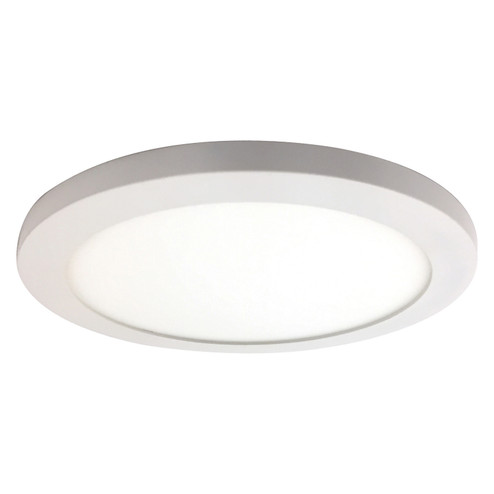 Disc LED Flush Mount in White (18|20812LEDD-WH/ACR)