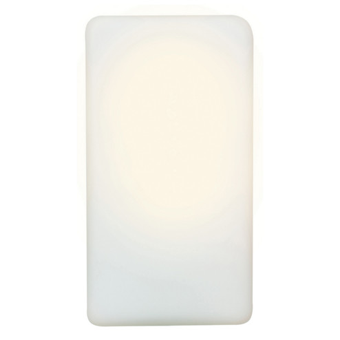 Brick One Light Wall Fixture in Opal Glass (18|20450-OPL)