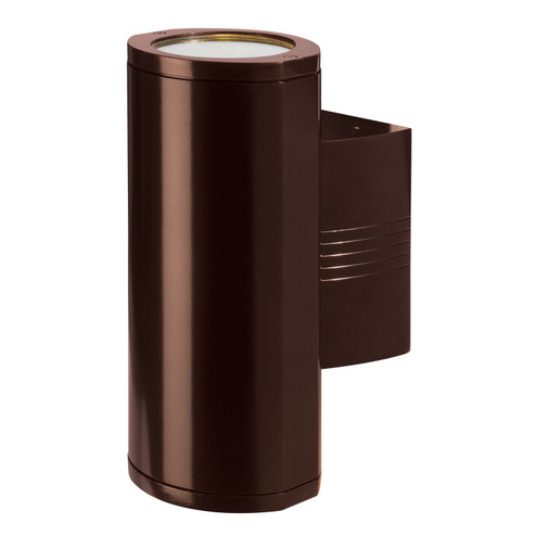 Trident LED Wallwasher in Bronze (18|20389LEDDMGLP-BRZ/CLR)