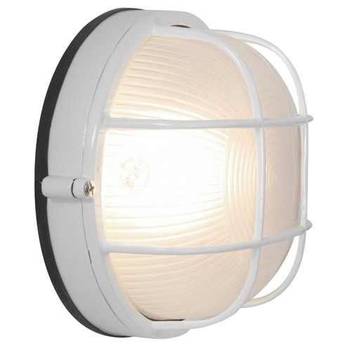 Nauticus Dual Mount One Light Bulkhead in White (18|20296-WH/FST)