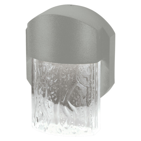 Mist LED Wall Fixture in Satin (18|20043S-LEDDMG-SAT/CLR)