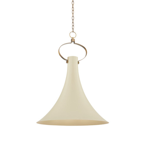 Radcliff One Light Pendant in Patina Brass (67|F1525-PBR/SSD)