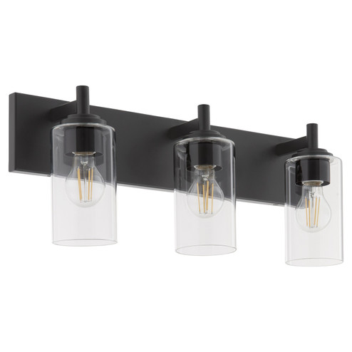 Fallstaff Three Light Vanity in Matte Black (19|5200-3-59)