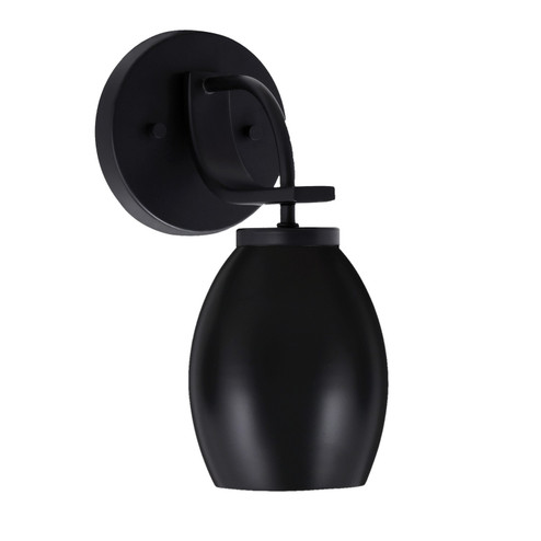 Cavella One Light Wall Sconce in Matte Black (200|3911-MB-426-MB)