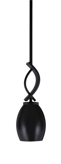 Cavella One Light Mini Pendant in Matte Black (200|3901-MB-426-MB)