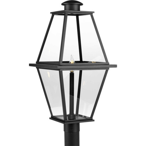 Bradshaw One Light Outdoor Post Lantern in Black (54|P540107-031)