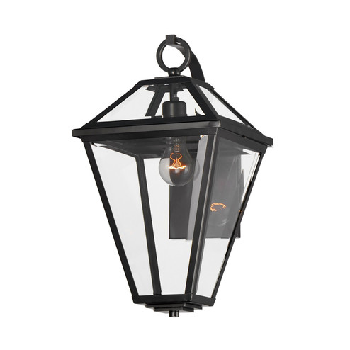 Prism One Light Wall Sconce in Black (16|30566CLBK)