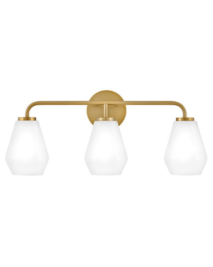 Gio LED Vanity in Lacquered Brass (531|85503LCB)