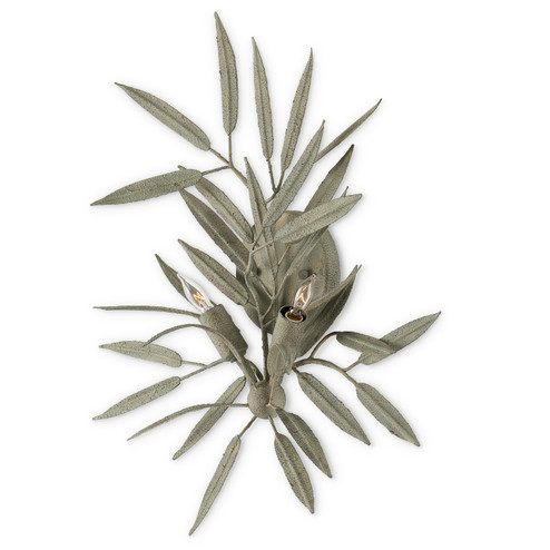 Sasaya Two Light Wall Sconce in Textured Sage (142|5000-0228)