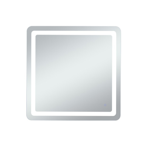 Genesis LED Mirror in Glossy White (173|MRE33636)