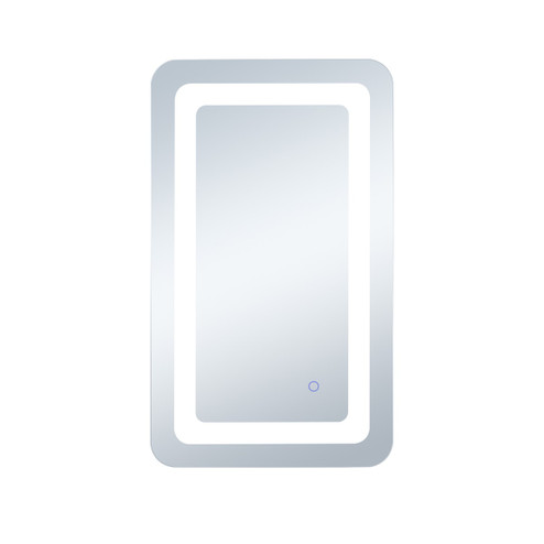 Genesis LED Mirror in Glossy White (173|MRE32730)