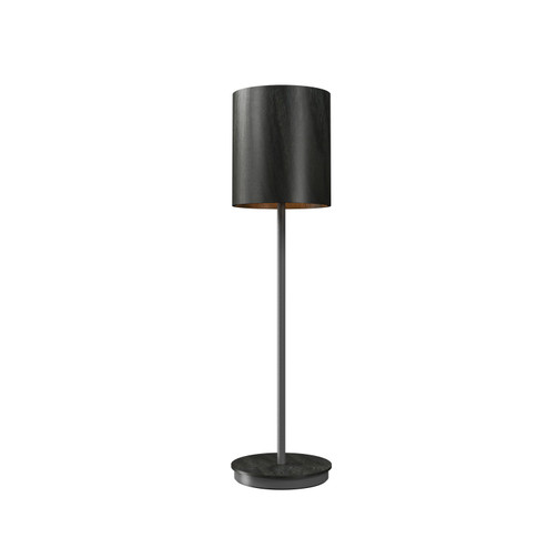 Cylindrical One Light Table Lamp in Charcoal (486|7079.44)
