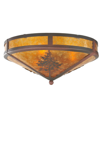 Tamarack Two Light Flushmount in Rust,Wrought Iron (57|99148)