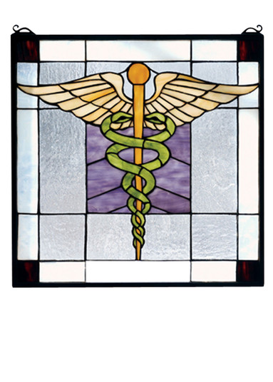 Medical Window in Bai Ha Green Zasdy Ca Burgundy (57|81519)