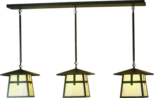 Stillwater Three Light Island Pendant in Antique Copper (57|81052)