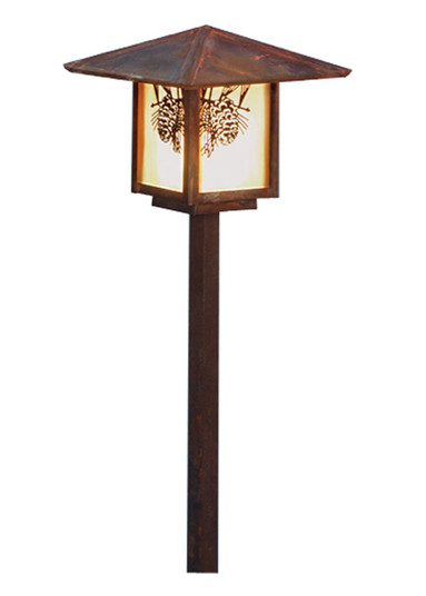 Seneca One Light Landscape Fixture in Vintage Copper (57|73491)