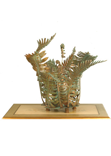 Fern One Light Table Lamp in Verdigris,Copper (57|70630)