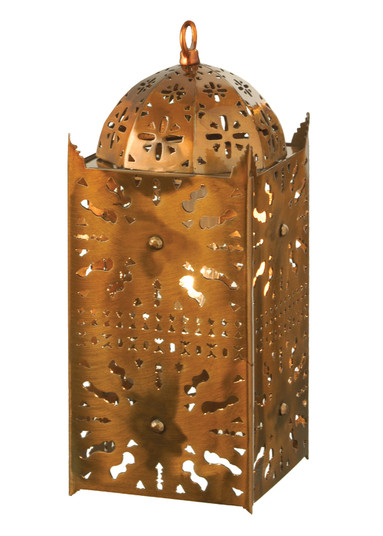 Moroccan One Light Mini Pendant in Transparent Copper (57|49982)