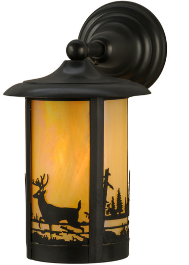 Fulton One Light Wall Sconce in Craftsman Brown (57|32203)