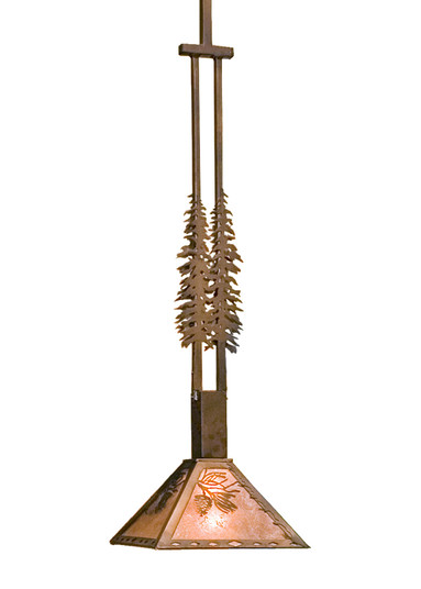 Winter Pine One Light Pendant in Rust (57|30096)