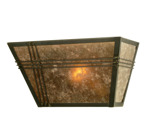 Triangulator One Light Wall Sconce in Craftsman Brown (57|28716)