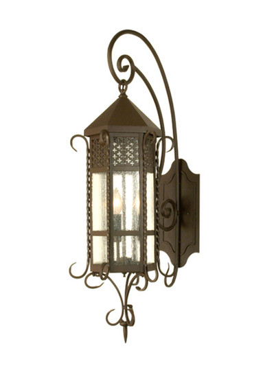 Old London Three Light Wall Sconce in Cafe-Noir (57|28665)