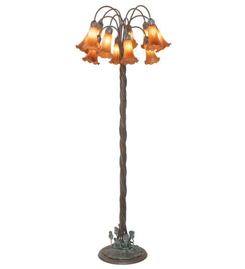 Amber 12 Light Floor Lamp in Bronze (57|262114)