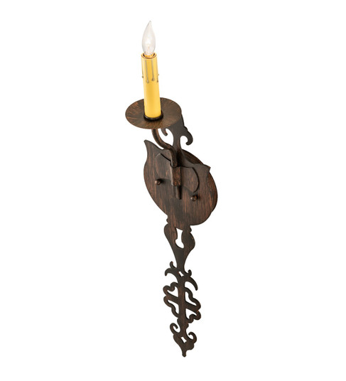 Merano One Light Wall Sconce in Bronze (57|255148)