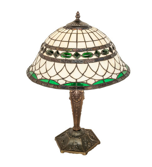 Tiffany Roman One Light Table Lamp in Antique Copper (57|253629)