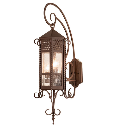 Old London Three Light Wall Sconce in Cafe-Noir (57|252977)