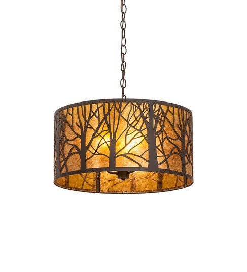 Winter Maple Three Light Pendant in Oil Rubbed Bronze (57|251387)