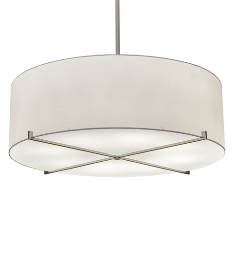 Cilindro Eight Light Pendant in Nickel (57|249116)