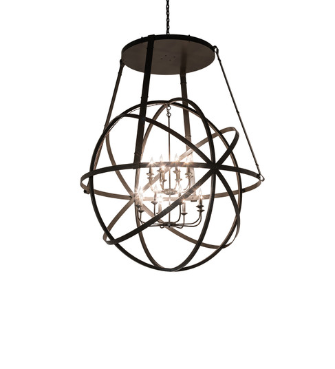 LED Chandelier in Timeless Bronze (57|244484)