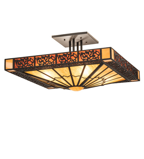 Zuvan Four Light Semi-Flushmount (57|242409)