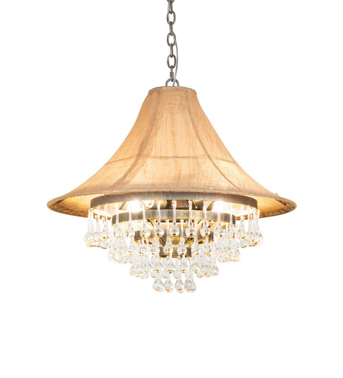 Mosier Four Light Pendant in Antique Brass (57|242373)