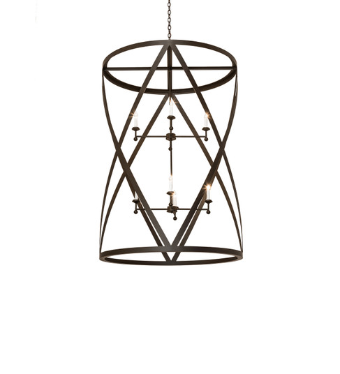 Desmond Eight Light Pendant in Oil Rubbed Bronze (57|240271)