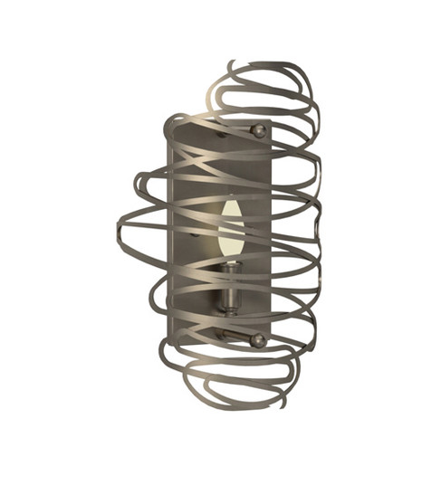 Cyclone One Light Wall Sconce in Nickel (57|231618)