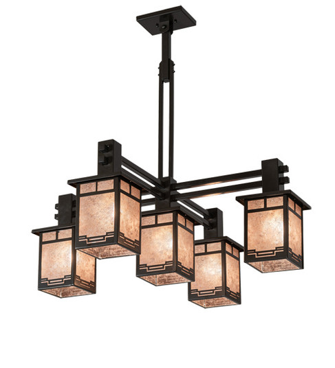 Roylance Five Light Chandelier in Antique Copper,Timeless Bronze (57|222753)