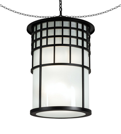 Hudson House Six Light Pendant in Black Metal (57|221578)