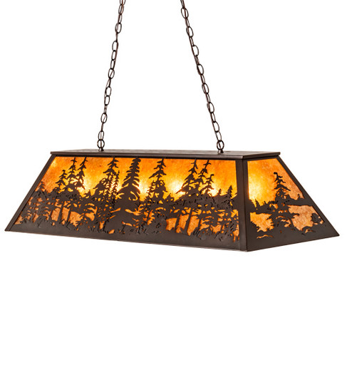 Tall Pines Six Light Pendant in Mahogany Bronze (57|217916)