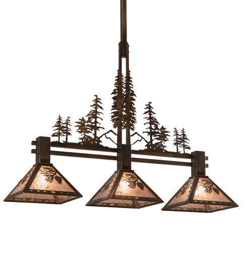 Tall Pines Three Light Island Pendant in Antique Copper (57|214364)