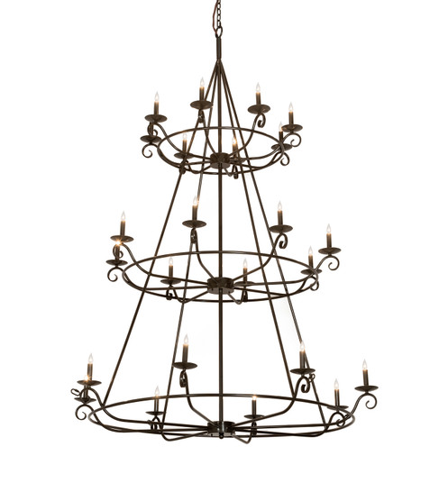 Estrella 24 Light Chandelier in Timeless Bronze (57|214036)