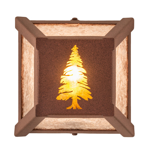 Tall Pines One Light Wall Sconce in Rust (57|213699)